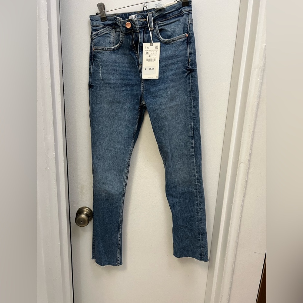 Zara blue jeans slim fit